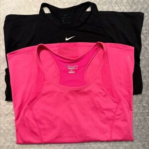 Women's Dri-Fit Athletic Tank Bundle in pink and Black
